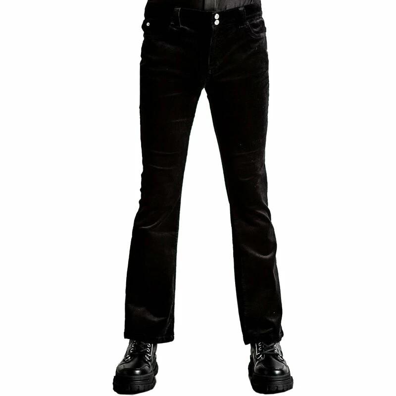 Killstar Pantalon En Velours Côtelé - Strike A Cord