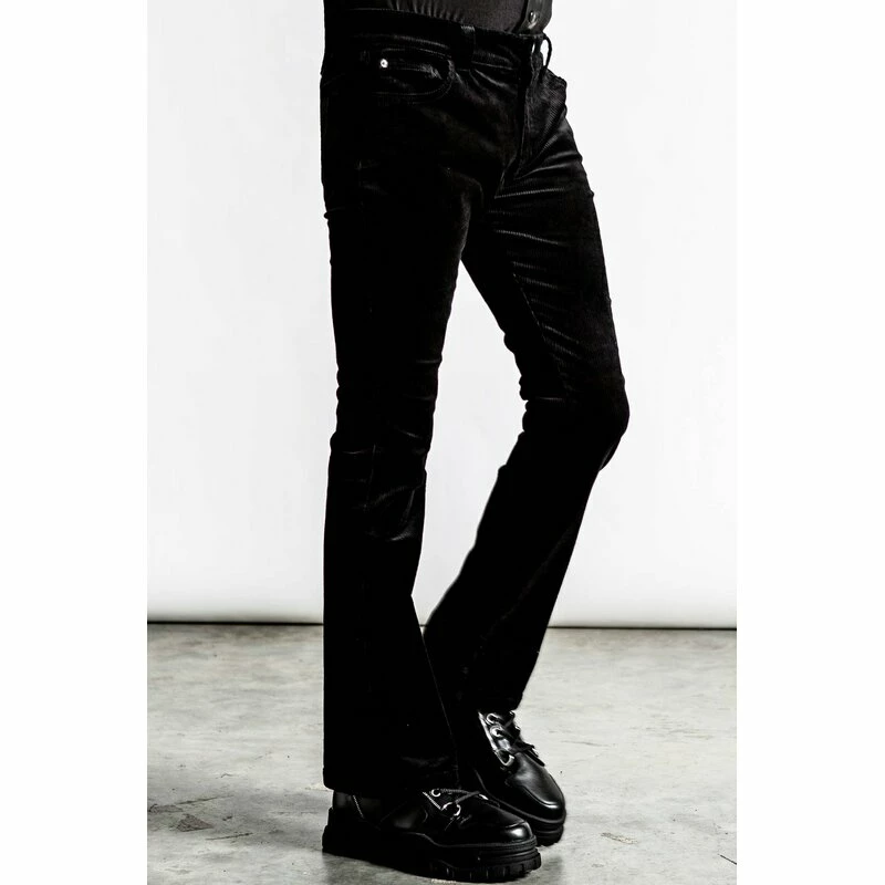 Killstar Pantalon En Velours Côtelé - Strike A Cord – Image 2