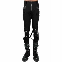 Killstar Pantalon - Office Riot Noir