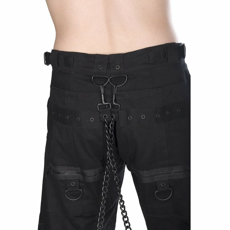 Pantalon Jeans Pistol Noir - Pantalon Chain Denim – Image 3