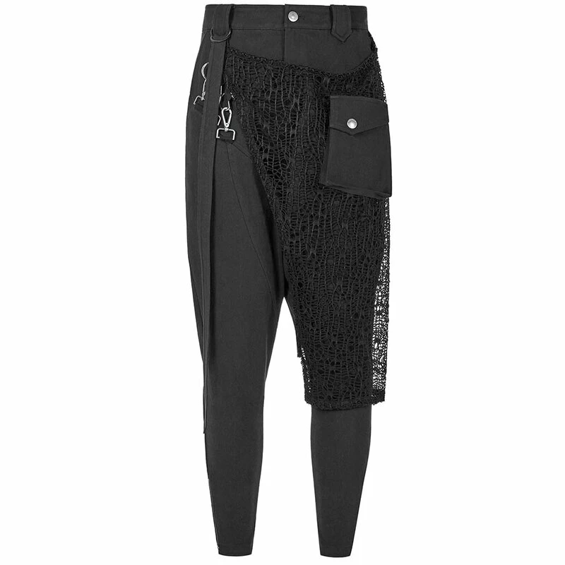 Pantalon Punk Rave Jeans - Postapocalyptic Merman – Image 6