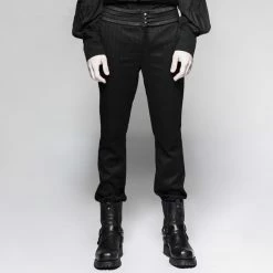 Pantalon Victorien Punk Rave - Cardinal Noir