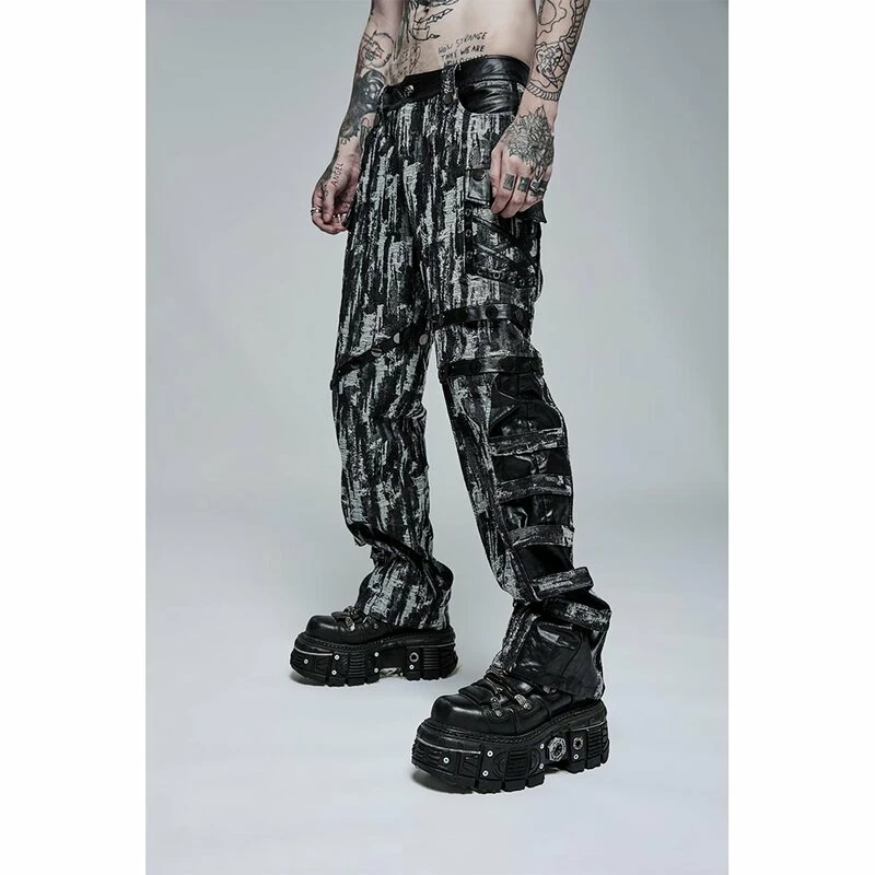 Punk Rave Pantalon Jeans - City Camouflage – Image 2