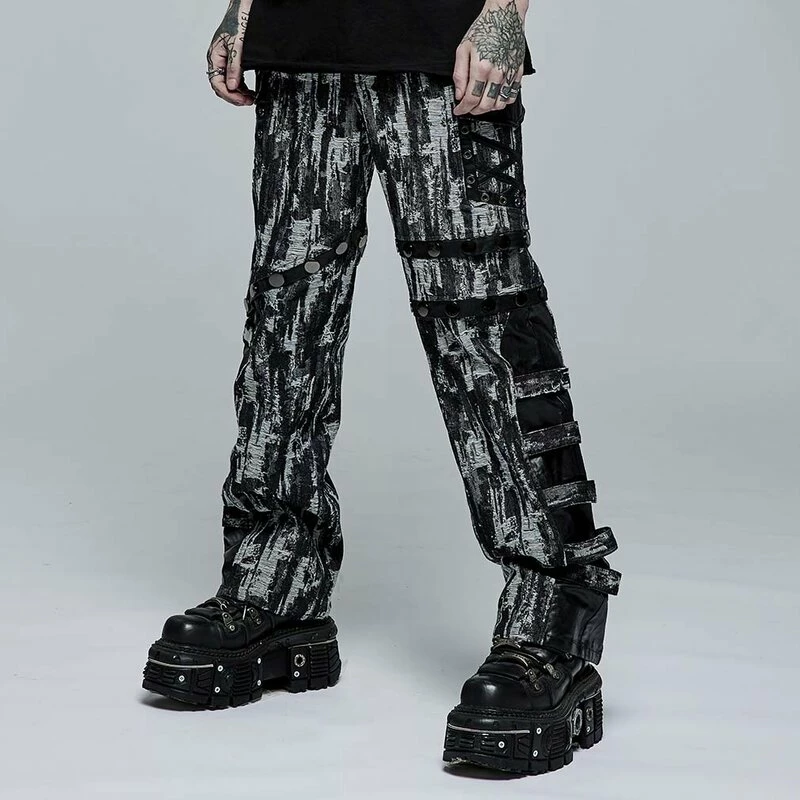 Punk Rave Pantalon Jeans - City Camouflage – Image 3