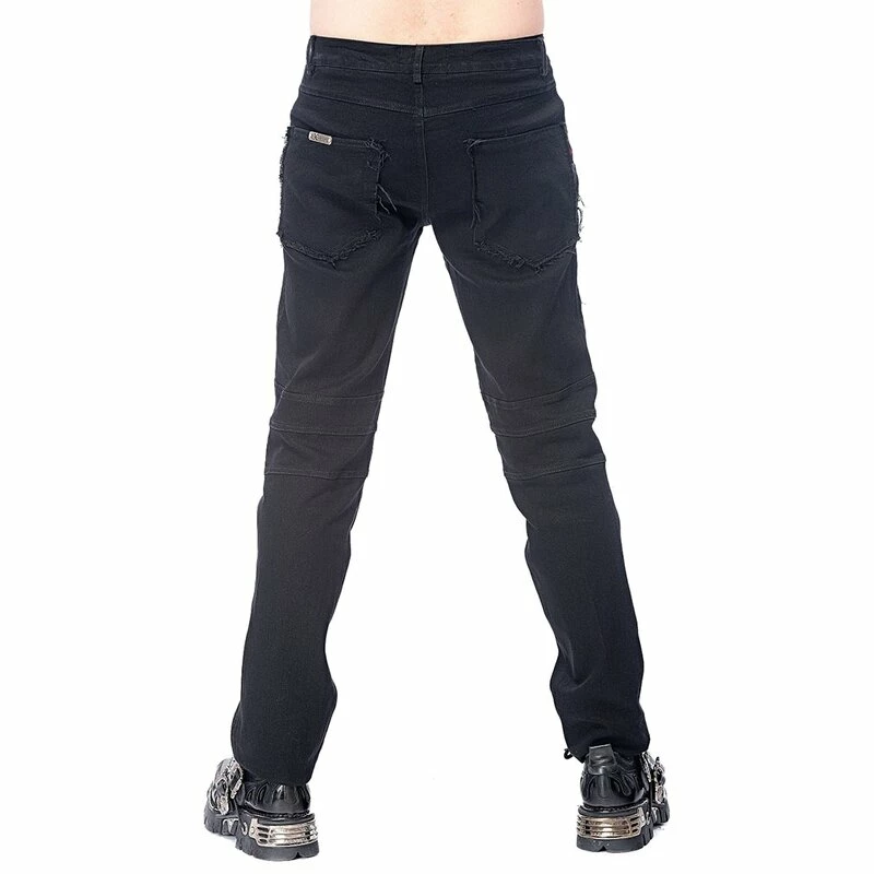 Queen Of Darkness Pantalons En Jeans - Zip & Stitch – Image 3