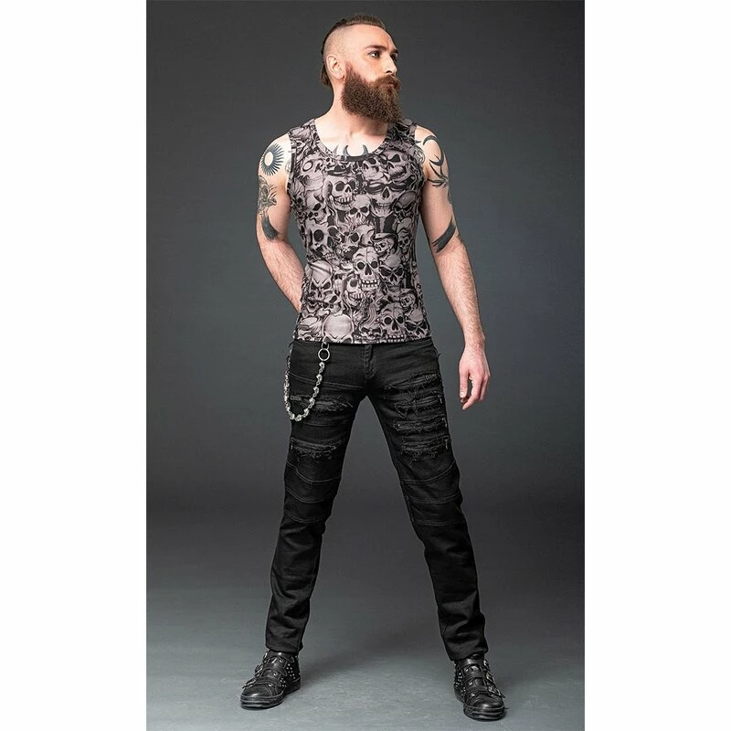 Queen Of Darkness Pantalons En Jeans - Zip & Stitch – Image 5