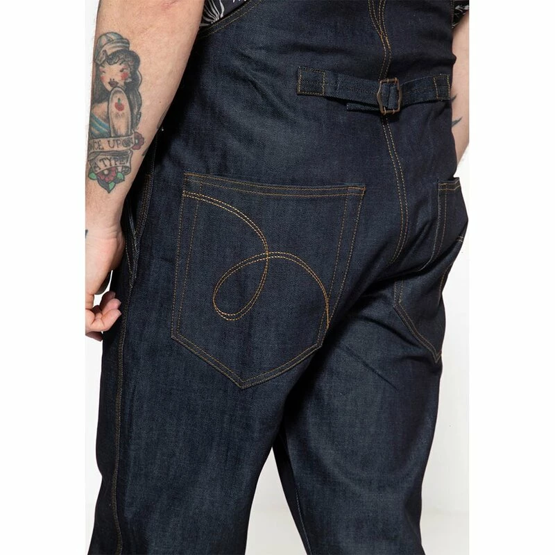 Salopette En Jean King Kerosin - Workwear Dungaree – Image 6