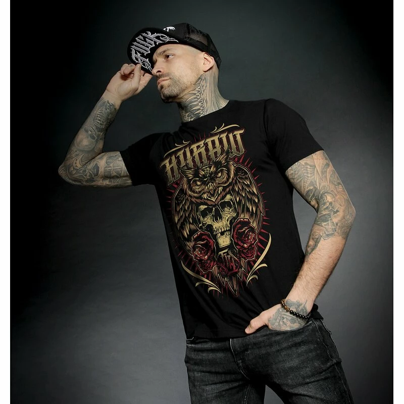 T-shirt Hyraw - Dead Owl – Image 2