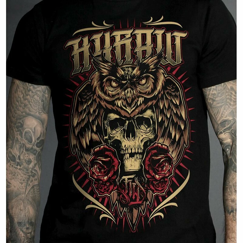 T-shirt Hyraw - Dead Owl – Image 3