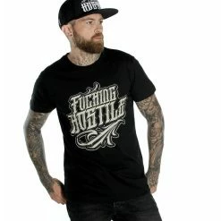 T-shirt Hyraw - Fucking Hostile Noir