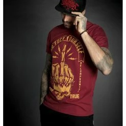 T-shirt Hyraw - Go Fuck Red