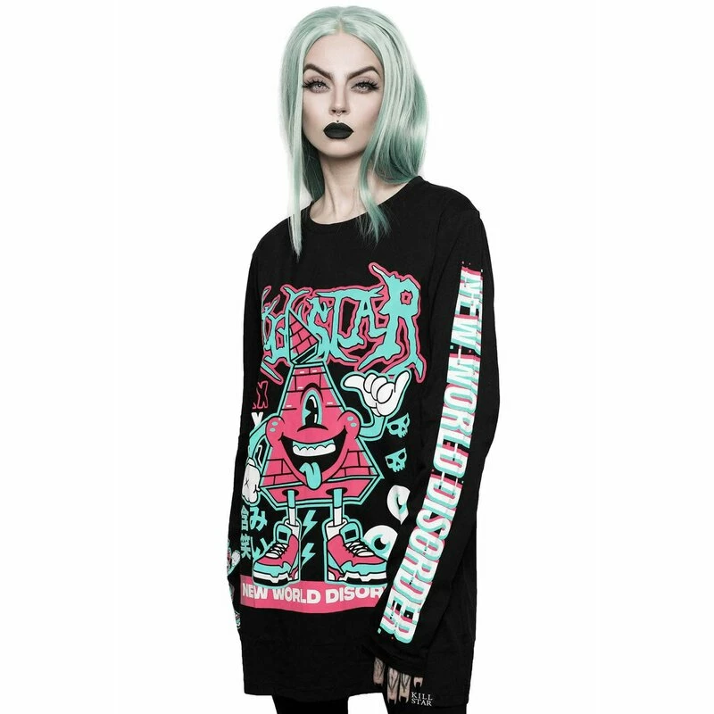 T-shirt à Manches Longues Killstar - Disorder – Image 2