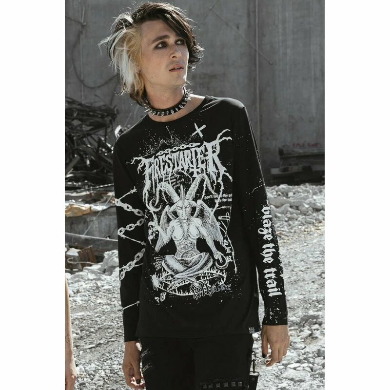 T-shirt à Manches Longues Killstar - Firestarter – Image 6