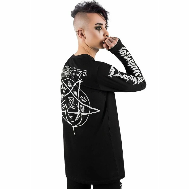 T-shirt à Manches Longues Killstar - Follow Me – Image 4