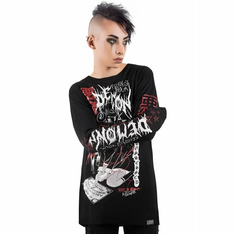 T-shirt à Manches Longues Killstar - Release Me – Image 3