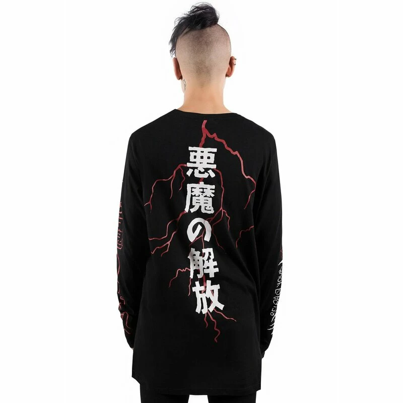 T-shirt à Manches Longues Killstar - Release Me – Image 4