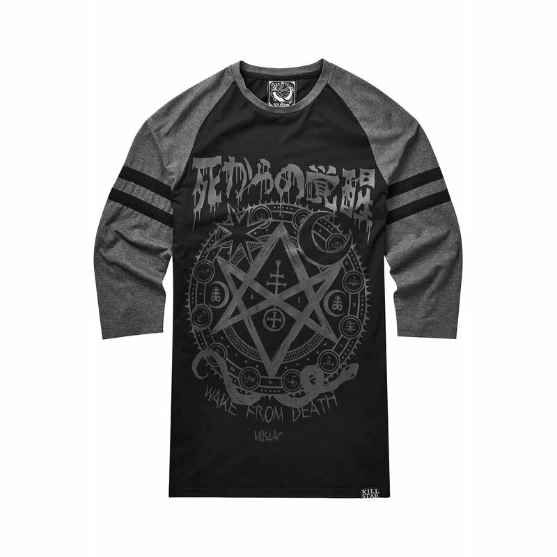 T-shirt Raglan Killstar à Manches 3/4 - Wake From Death – Image 3